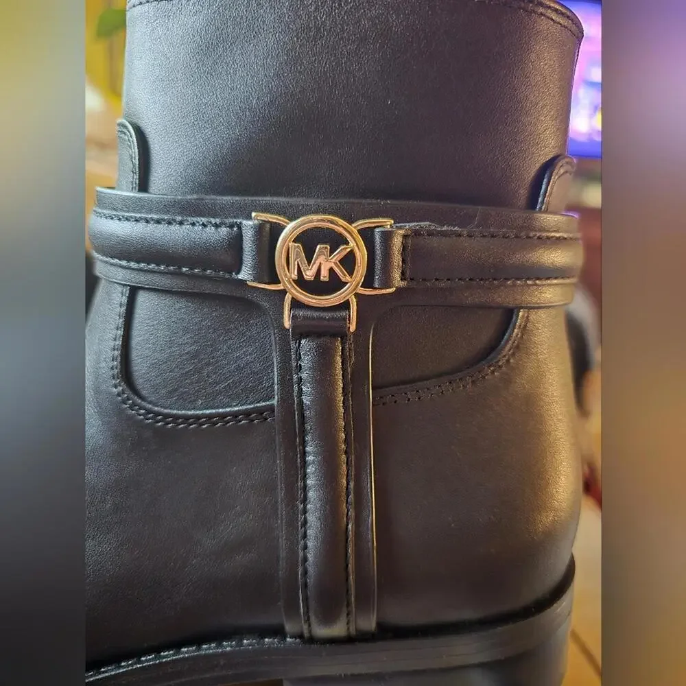 Michael Kors Mindy Leather Boot - Picture 12 of 12